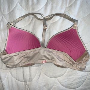 Nude Front Clasp Push-Up bra